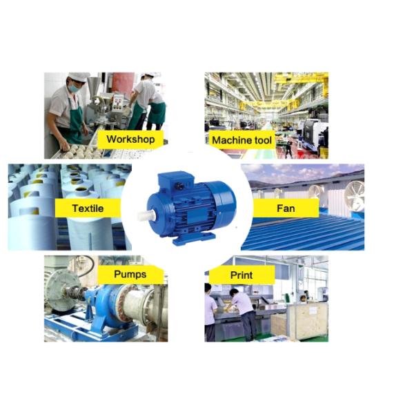 MS IE2 Motor , 7.5kw Three Phase Asynchronous Electric Motor For General Drive