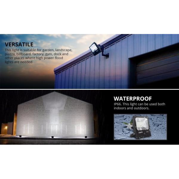 Slim LED Garden Floodlight 50w Outdoor Ip65 Square Flat Reflector