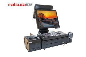 China Best Selling 15 Inch Dual Touch Screen All In One Pos System For bar on sale