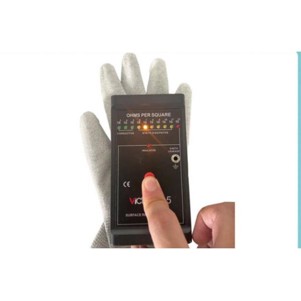 Anti Static Carbon Fiber Finger Gloves With Anti Slip PU Coating