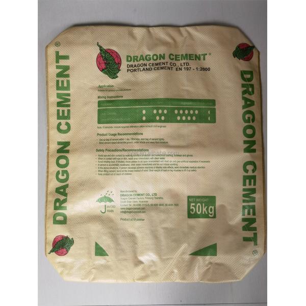 25kg 50kg Eco Friendly Woven Empty Bag Of Cement Plastic Cement Bag
