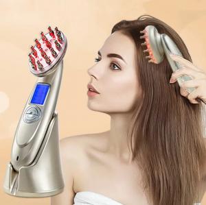 Cheap Hair Brush Electric Laser Hair Growth EMS Comb Infrared Massage Comb wholesale