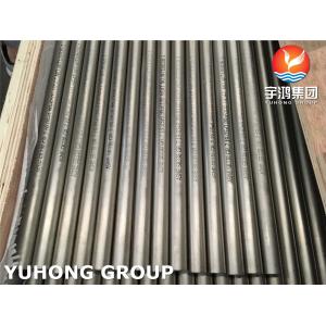 China ASME SB338 Seamless Gr7 Titanium Alloy Heat Exchanger Tubes on sale