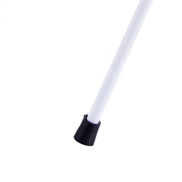 Aluminum Mobility Folding Adjustable White Walking Stick Cane For Blind People