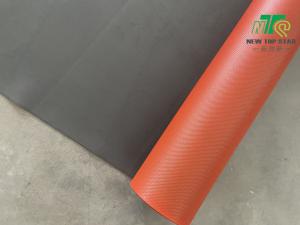 China HD EVA LVT Flooring Underlayment , 140kg/m3 Floating Black Foam Underlay on sale