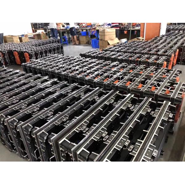 Good price outdoor P4.81 rental led screen 500x500mm cabinet led video wall