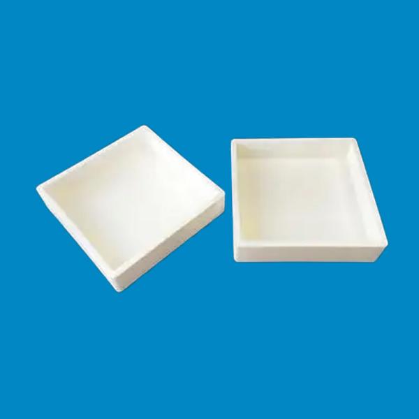 High Thermal Shock Resistance High Alumina Ceramic Crucible For Analyzing And Firing