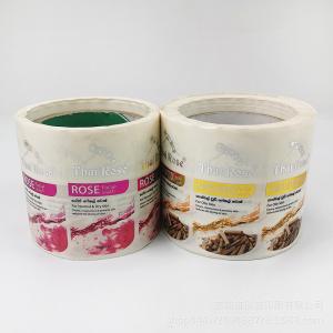 Cosmetics Household Bottle Custom Label Stickers printing Water Proof