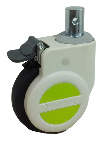 Detachable ABS Adjustable 2160MM Hospital Bed 2 Cranks Manual Medical Bed