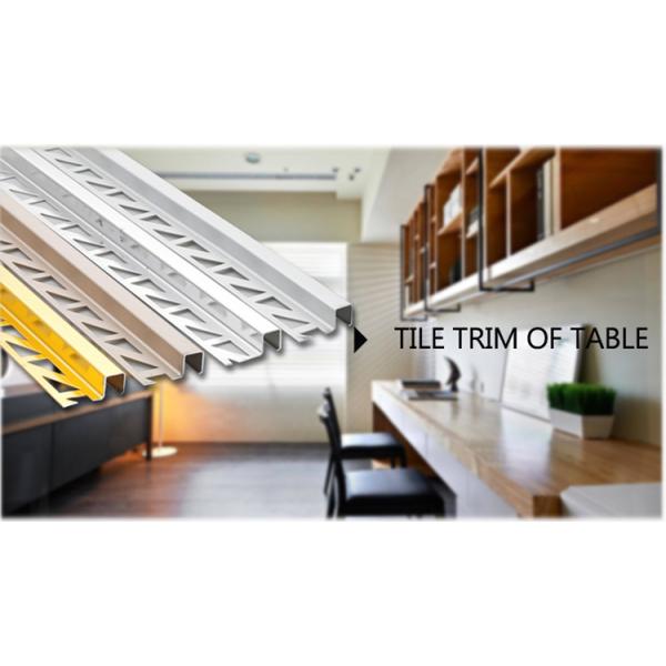 Aluminum tile trim accessories for Balconies & Terraces
