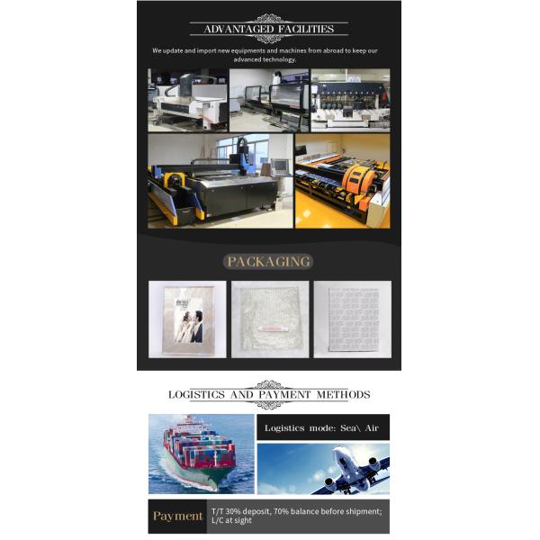 Classic Glass Front Picture Frames / Glass Display Picture Frames Eco Friendly