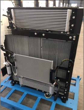 Construction Machinery Spare Parts SPAL Electronic Fans VA113-BBL510P/R/AN-94A Brushless Fan with 2.5kg Weight