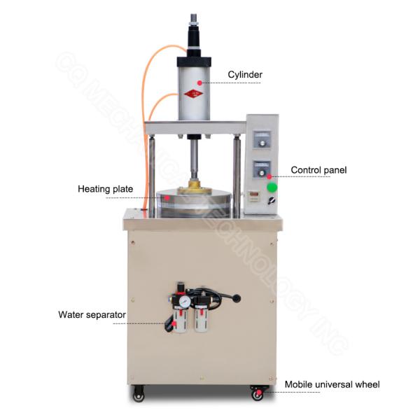 Flour Tortilla Press Machine Press Dough Machine The Pizza Press Machine Wheat Flour Tortilla Making Machine