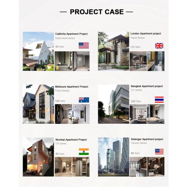 Modular Design Solid Wood Storage Cabinet For Home Furniture ECO Friendly Kitchen Cabinet