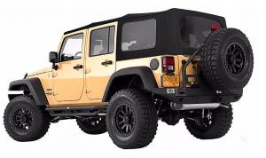 Cheap Fabric Soft Top Replacement Kits for Jeep Wrangler Unlimited (jk) 4 Door 2010-2016 wholesale