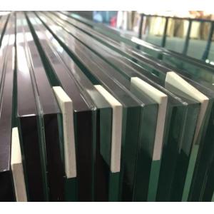 PVB Clear Tempered Laminated Glass 6.38mm To 40.38mm