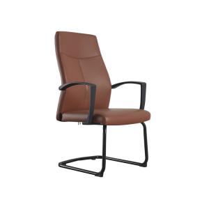 25mm Tube Real Leather Fabric Executive Office Chair Furniture ODM