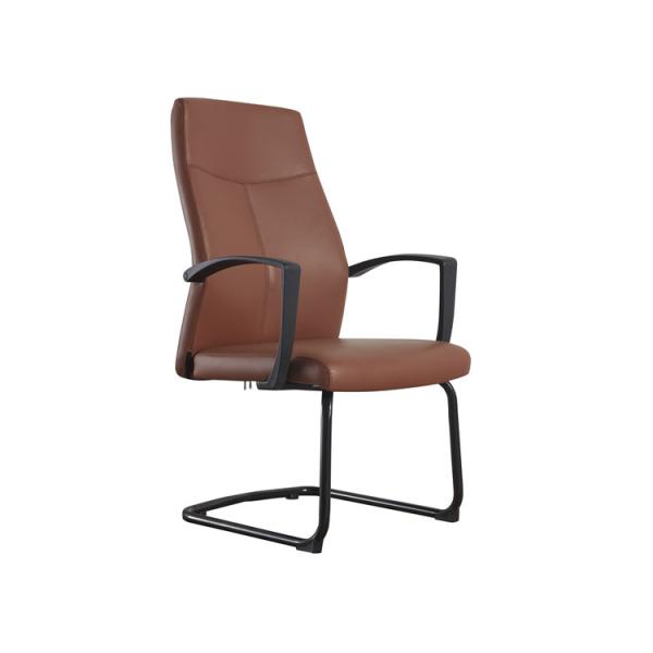 25mm Tube Real Leather Fabric Executive Office Chair Furniture ODM
