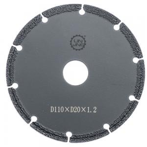 China Vacuum Brazed Diamond Saw Blade for Wood and Marble Cutting Sheet Metal Cutting Tools on sale