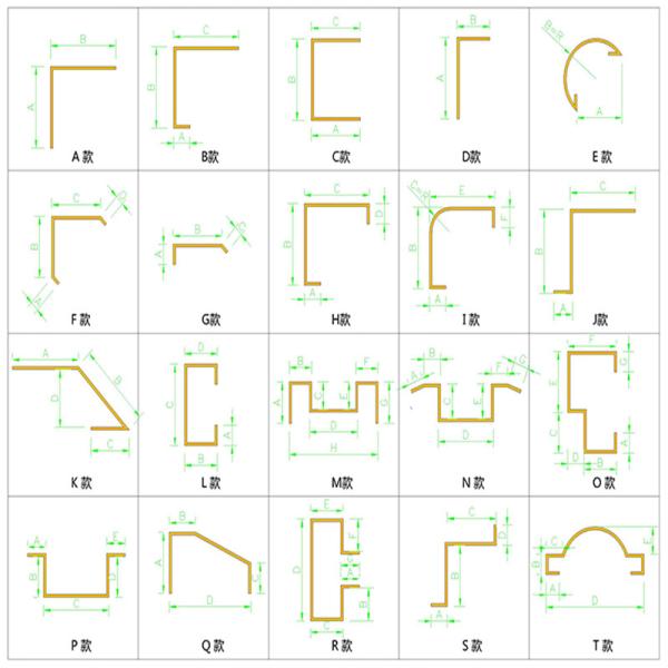 Mirror Finish Gold Stainless Steel U Channel U Shape Profile Trim 201 304 316