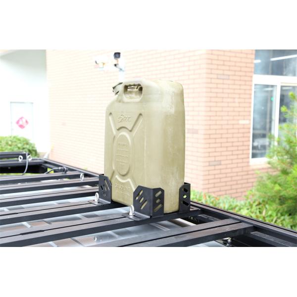 Lightweight Black 4x4 Aluminum Alloy Roof Rack Jeep Wrangler JL with 25kg Capacity