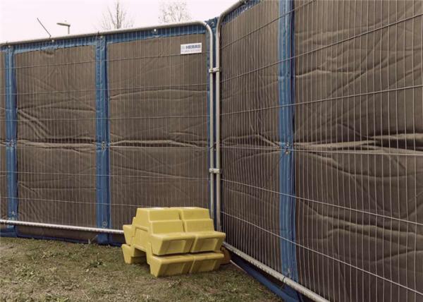 Portable Noise Barriers Sound Deading Fence for Construction Fence Panels