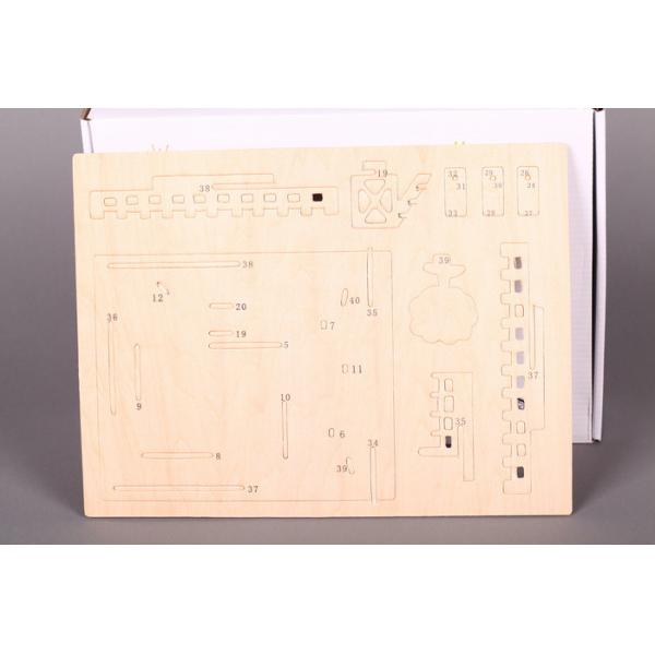 DIY Solar Power Educational Toys Helicopter Wooden Airplane Toy For Kids