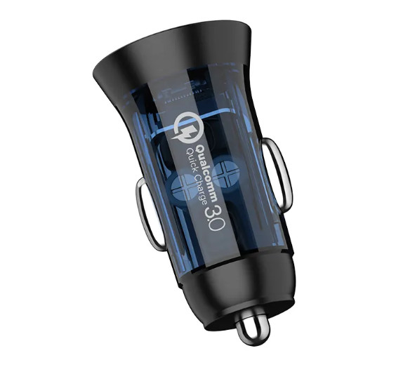 Universal Dual Port Car Charger QC 3.0 50W PD Quick Power Type C USB Car Charger