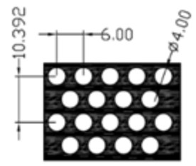 Metal Rolls Perforated Stainless Tube , Pickled Perforated Aluminium Tube
