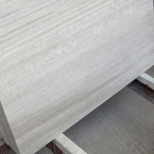 Export polished high quality wood grain marble tile