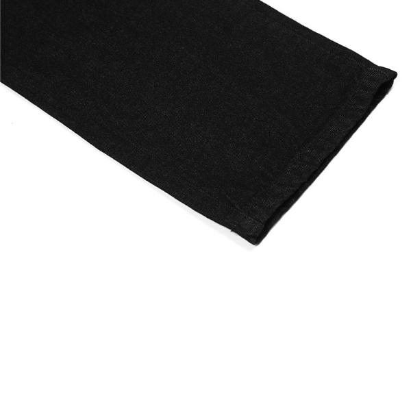 OEM Blue Denim Trousers High Waist Straight Vintage Cotton Women Pants