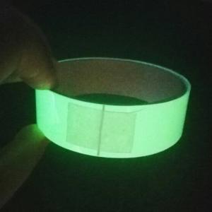 China Glow In The Dark Vinyl Tape Luminous Luminescent Emergency Exit Sign on sale