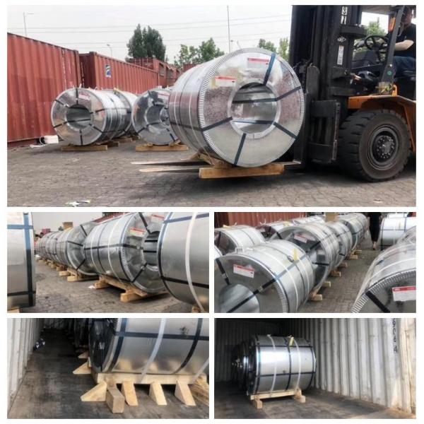 Z275 Hot Dipped Galvanised Stainless Steel Strip Coil 1500mm SPCD SPCE 3