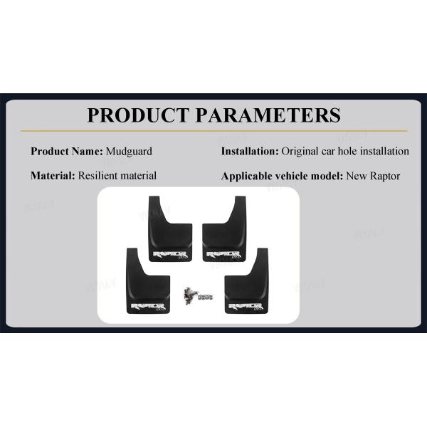 Viknav for F150 Fender Flares Compatible with Ford F150 Raptor models Wheel Flares