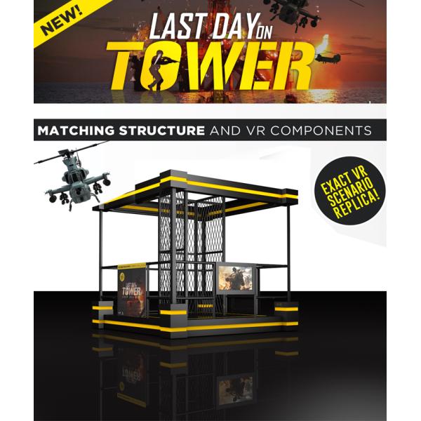 360 Degree Immersive Infinity Space Vr Tower Battle Platform for fun