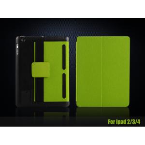 Ipad2/3/4 popular design PU leather case