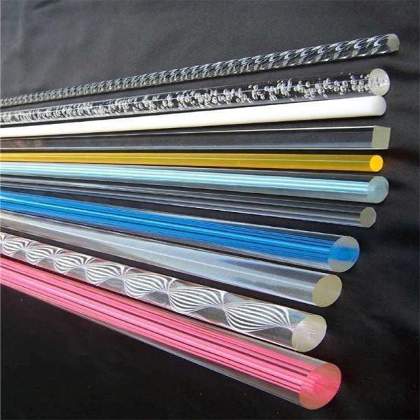 Quality Lightweight Acrylic Round Bar Stock Transparent Acrylic Rod Customization for sale