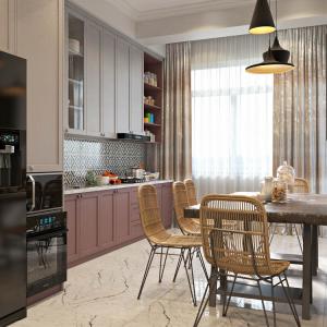 Cheap Europe Style Stone Kitchen Cabinets Painted Stone Cabinets Frameless Melamine wholesale
