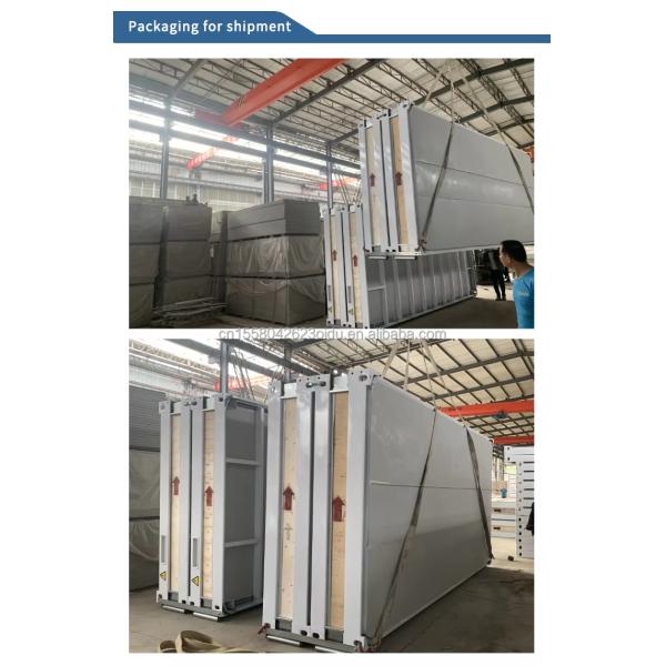 Modern Design Flat Pack Foldable Portable House Container for Prefabricated Tiny House Shops and Offices 20ft or 40ft