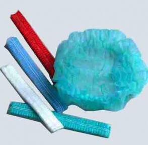 Disposable Non Woven Caps Yellow Blue Red Non Woven Bouffant Caps