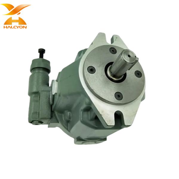 Hydraulic piston pump side view