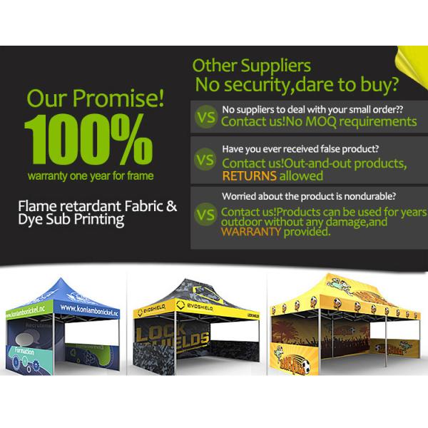 10x10ft Waterproof Pop Up Canopy Tent With Full Sidewalls, Heavy Duty Outdoor Exhibition Tents