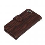 Manufacturer Special Bow Wood cover for Apple Iphone 7 leather case with Makeup