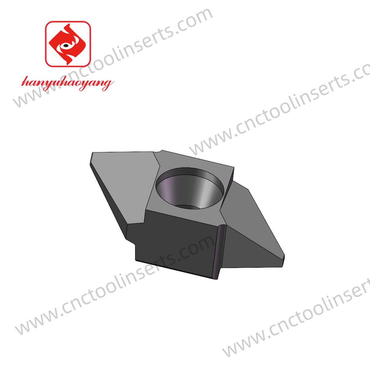 Cheap CNC Professional Gear Milling Insert Series WC-Co PVD Coating 2570723 HYB208, Applicable For All Difficult-to-Machine Materials Except Superalloys wholesale