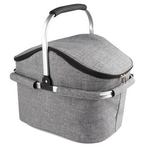 Cheap Hand Collapsible BBQ Cooler Bag Folding Picnic Equipment Basket wholesale
