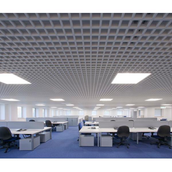 Fashionable Open Cell Ceiling System 100*100 For Shopping Malls Sanitary Installation