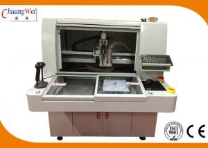 China PCB Router Machine with Manual Bit Change & Dual Vacuum Blow 2 Station 0.5 - 3.0mm on sale