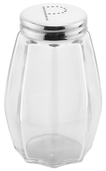 Salt and Pepper Shakers Soy Sauce and Oil Dispensers / High Transparent Glass Condiment Pots