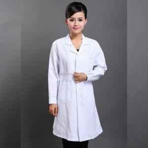 Cheap Professional Men Women Lab Coat Cotton Material  Unisex Doctor Costume wholesale