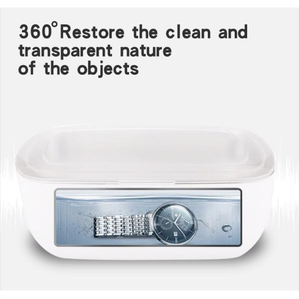 20W Portable Ultrasonic Cleaner 450ML SS304 Jewelry Washing Machine